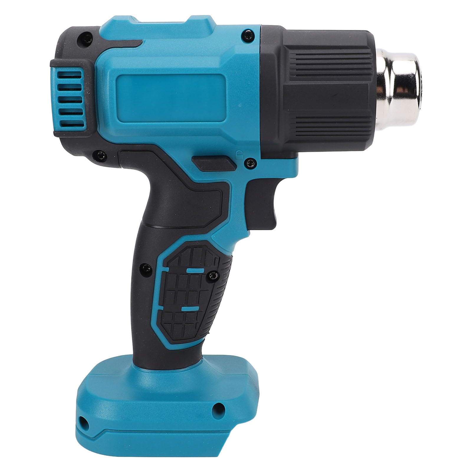 Fockety Pistolet à Air Chaud sans Fil, 60-600C Réglable avec 3 Buses, pour