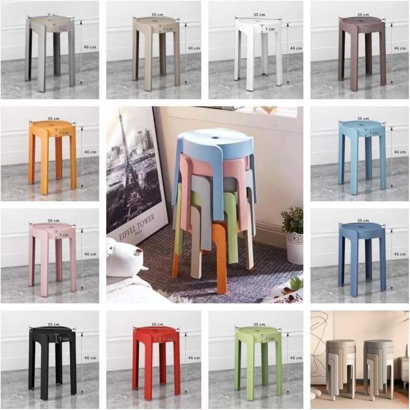 GAKQT折りたたみプラスチックツール螺収納可能安定耐重角丸み設計ダイニング・デスクサイド対応小家庭・賃貸居住者向け (L01,M