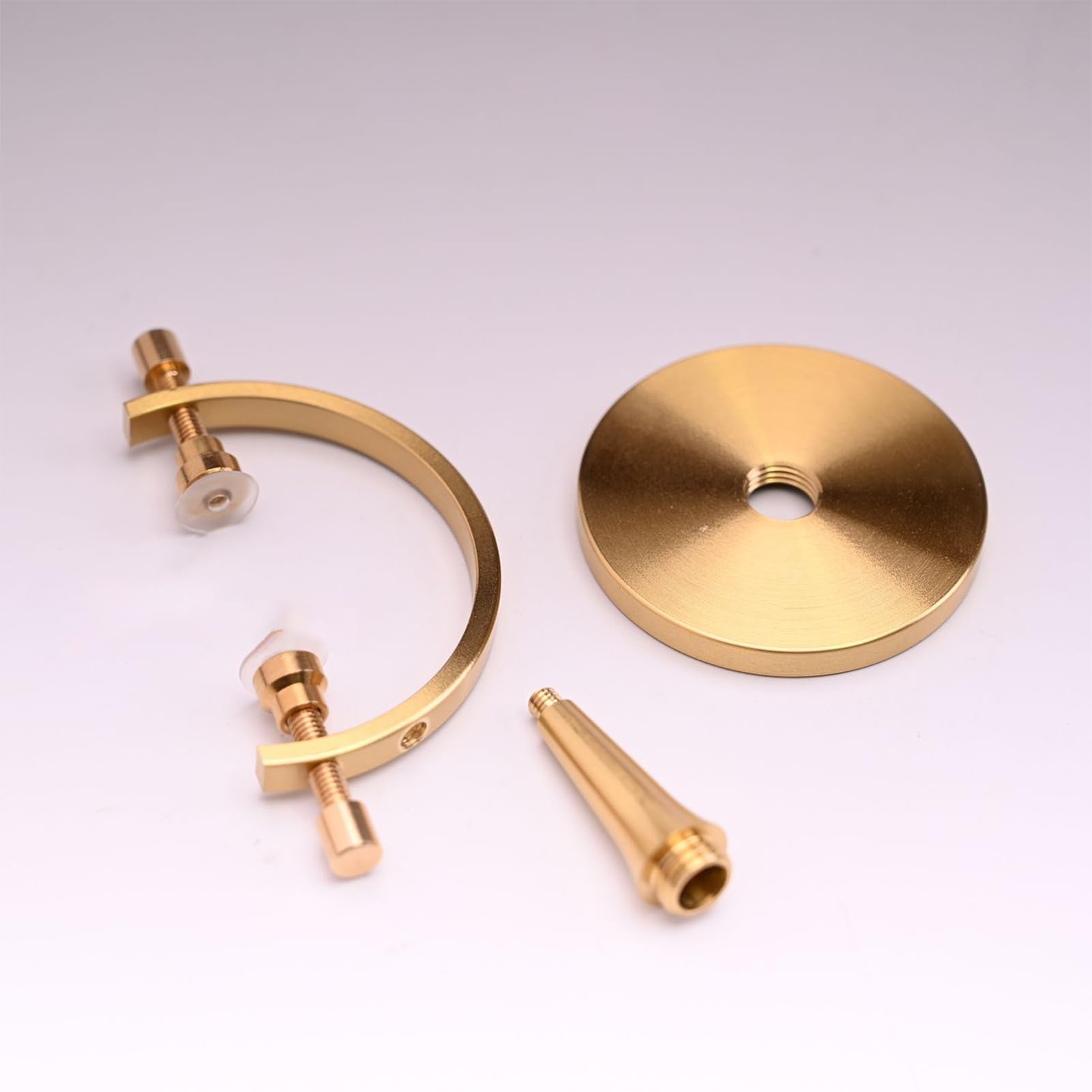 Expositor ajustable para minerales con clip acolchado, soporte de muestras fósiles piedras preciosas