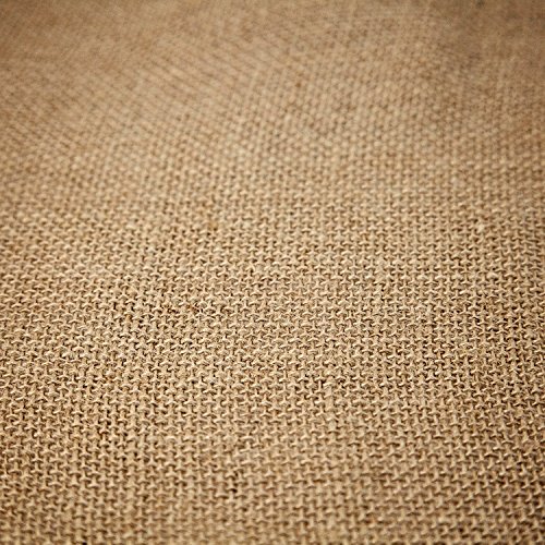 14" x 50yd NO-FRAY NO-Mess Burlap Table Runner Roll ~ Natural Long Table Runner Fabric w/Finished Edges. Perfect for Weddings, Placemat, Crafts. Decorate Without The Mess! - Thumbnail 4