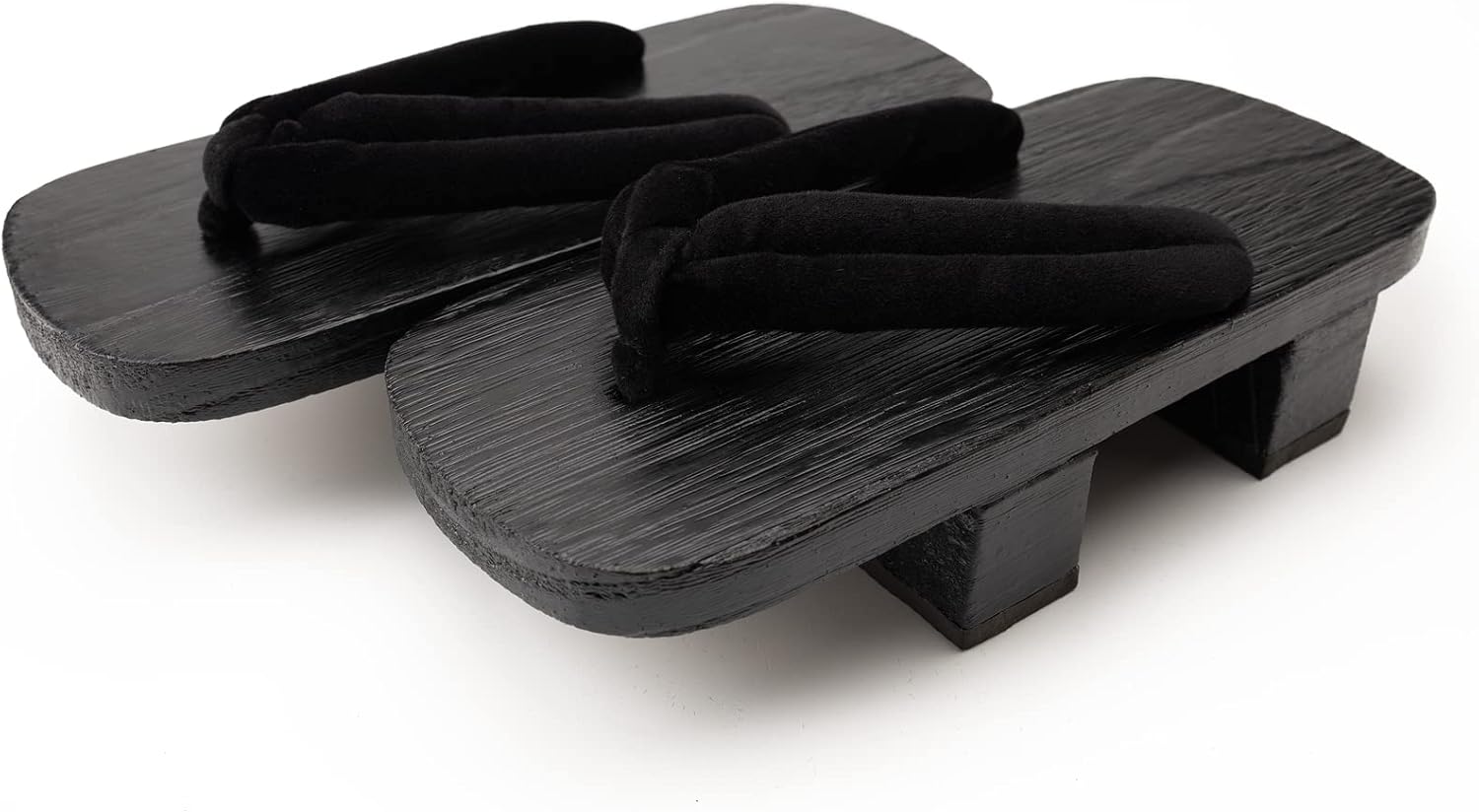 Japanese Shoes Geta Wooden Clogs with Tabi Socks - Image 5