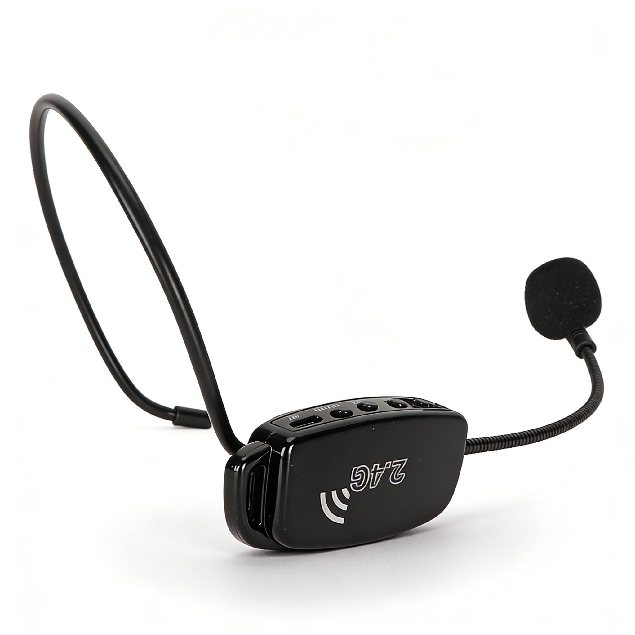 Headset Microphones Systems, Noise Reduction UHF Head Microphone, Professional Portable Headset Mic for Fitness Instructor, Teaching, Stage Performance