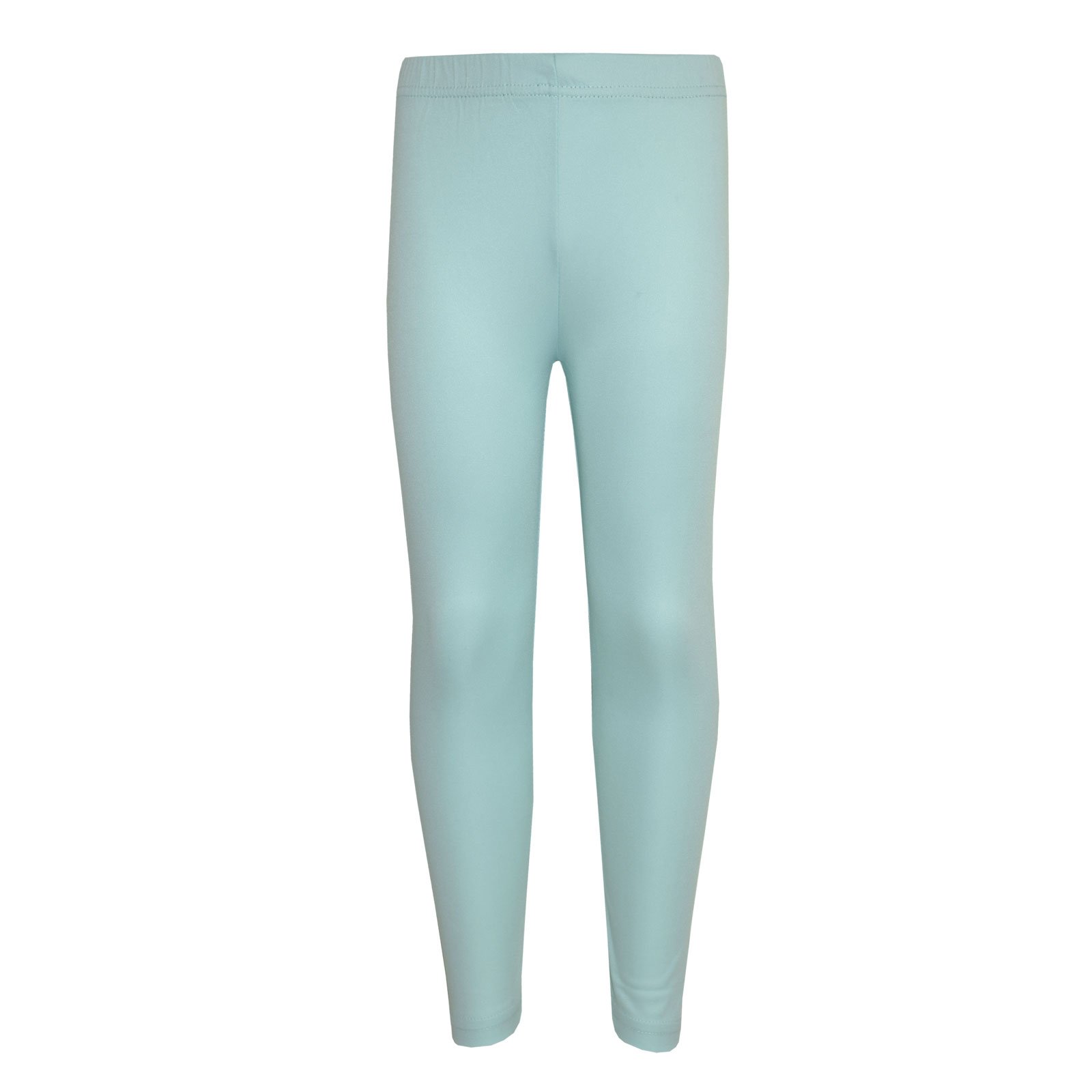 A2Z 4 Kids Girls Plain Legging Dance Fashion Leggings - New Legging Aqua 9-10