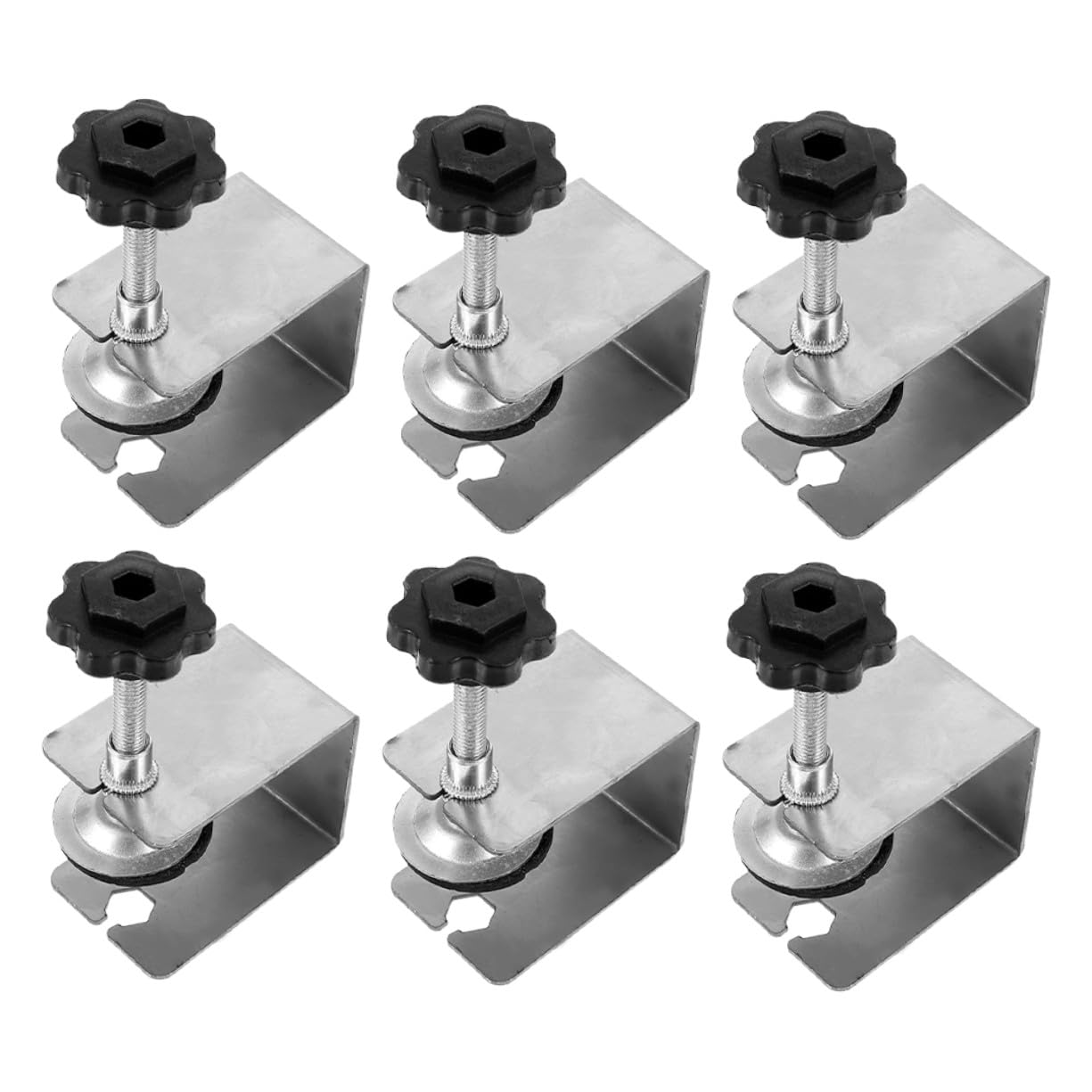 Serre-joints C pour fixation de façade et montage meuble Gatuida lot de 6