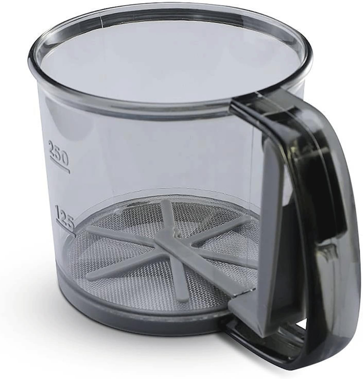 Sifter Kitchen Round Flour Sieve Filter Handheld Powdered Sugar Sifter Powder Shaker Measuring Cup Making Sifting Tool Baking