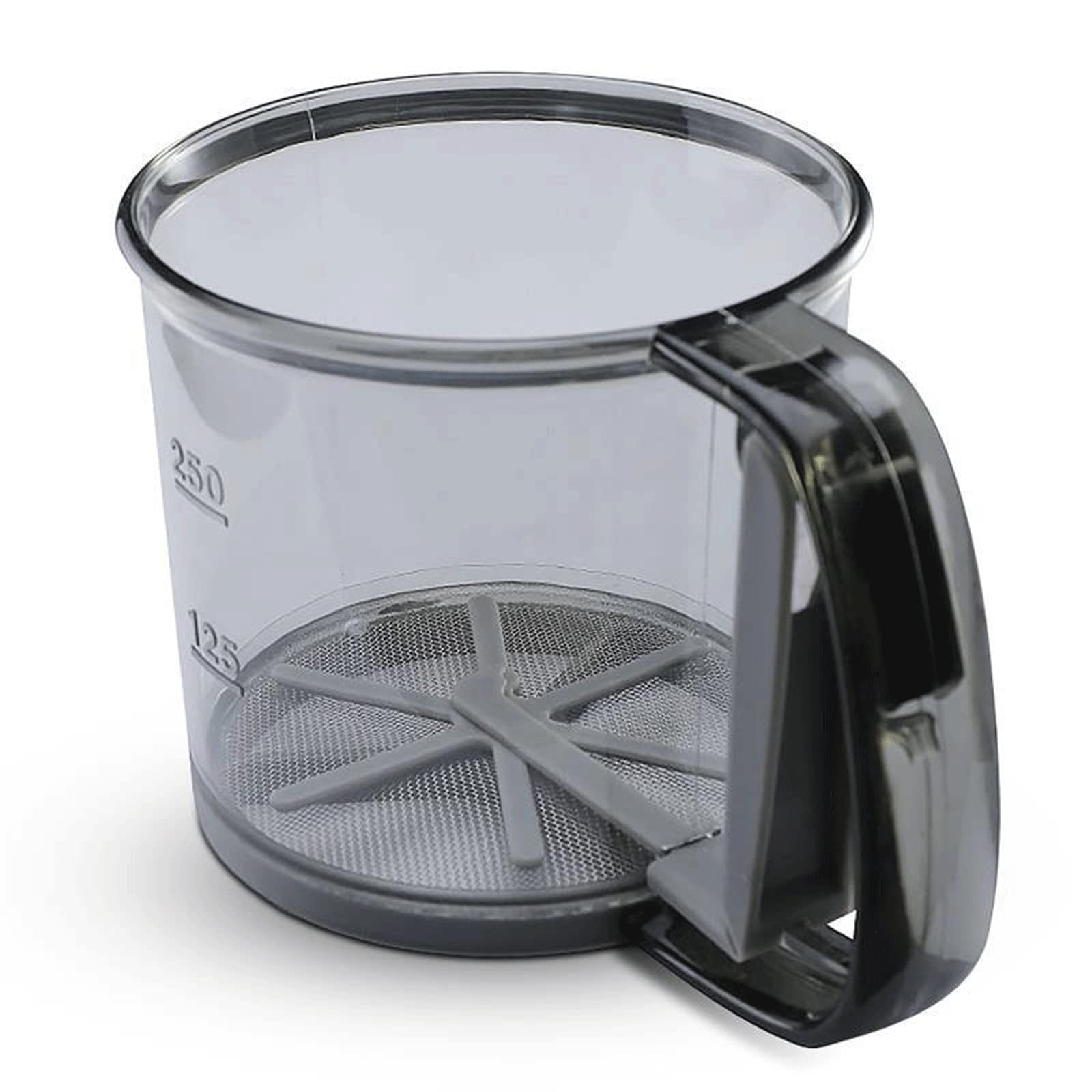 Tamiz De Cocina Redondo, Tamiz De Harina, Tamiz De Azúcar En Polvo De Mano, Agitador De Polvo, Taza Medidora, Herramienta para Tamizar Y Hornear