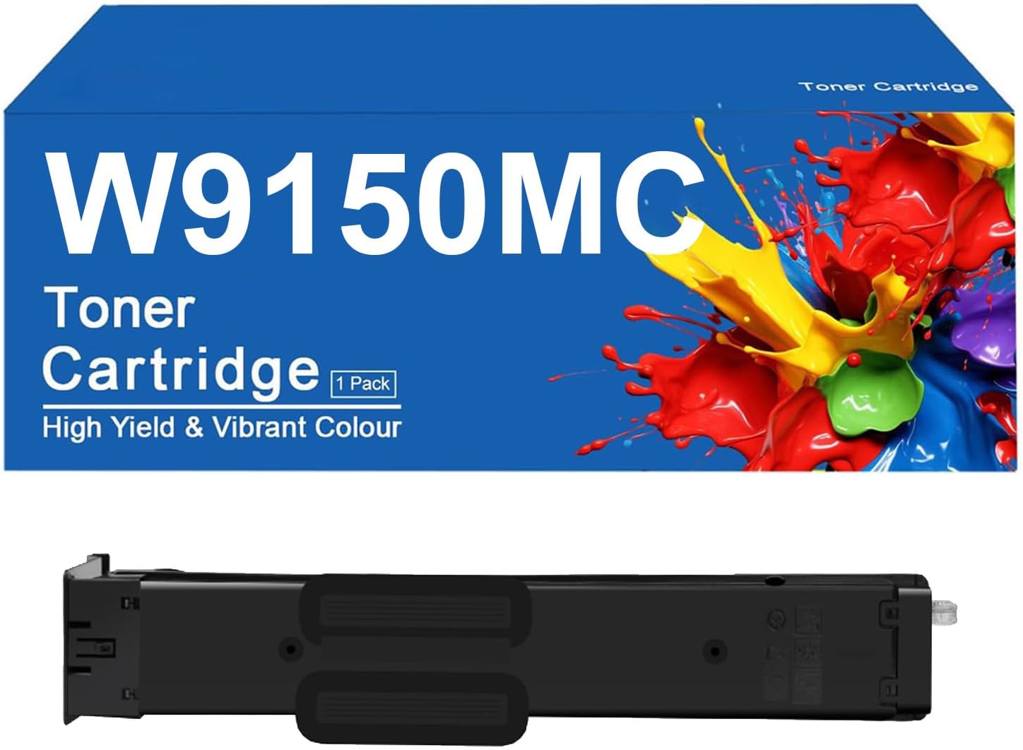 Compatible W9150MC 4 Color Toner Cartridge Replacement for HP Color Laserjet Managed MFP E78625dn E78630dn E78635dn Printer, High Yield 29000 Page,W9150MC-BK