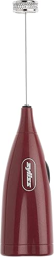 Zyliss Varita espumadora de leche eléctrica de mano, mezclador de bebidas versátil, espumador para café, capuchinos, lattes o batidos para una