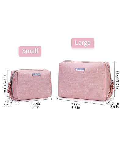 Miniatura 8 de Neceser de maquillaje para viaje mini bolso de cosméticos para mujeres y niñas Rosado NW5018