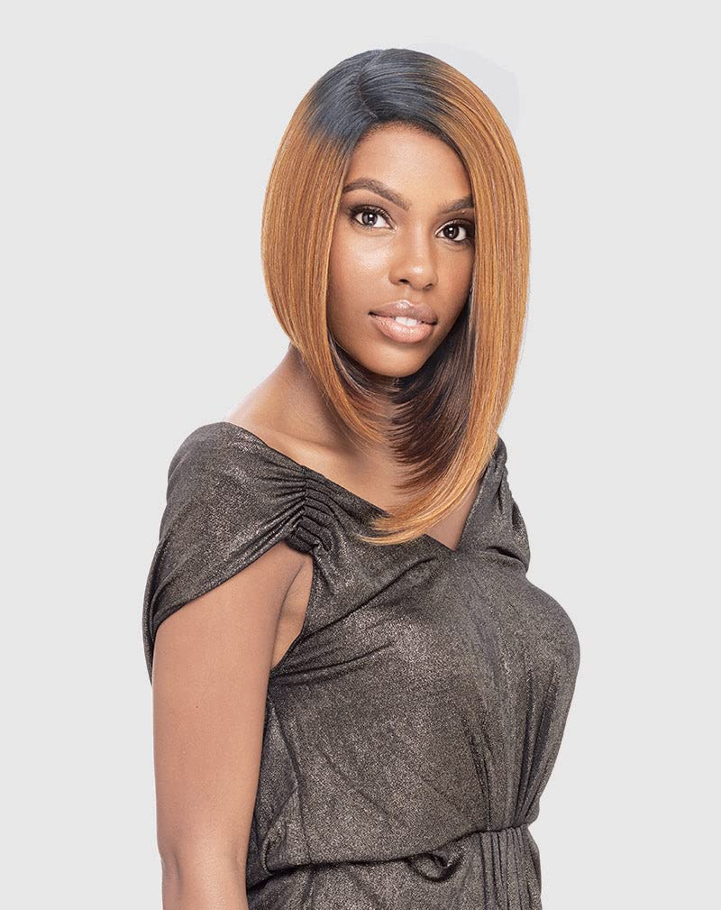 Vanessa Super Collection Side Part Synthetic Hair Wig - Super C Hiby-1B