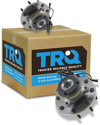 Vista 723 de TRQ Juego de 2 rodamientos y bujes de rueda trasera izquierda y derecha compatible con Ford Expedition 2007-2010 Lincoln Navigator 2007-2010