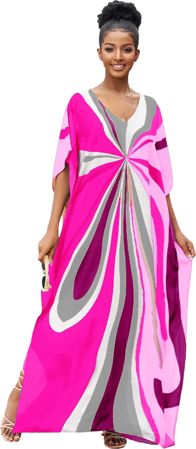 Green beach dress cover up for women’s bathing suits.