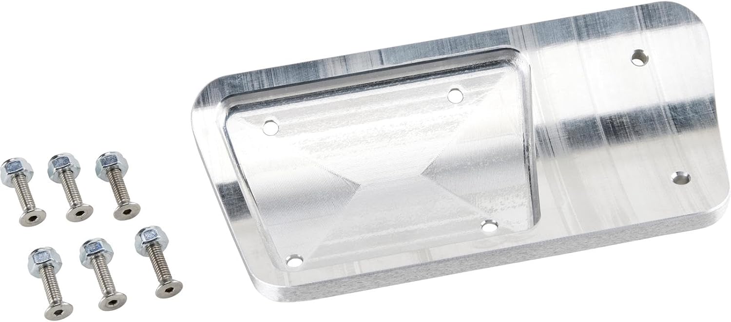 1967-1972 Compatible with Chevy C10 Billet Aluminum Auto Brake Pedal Pad-Brushed
