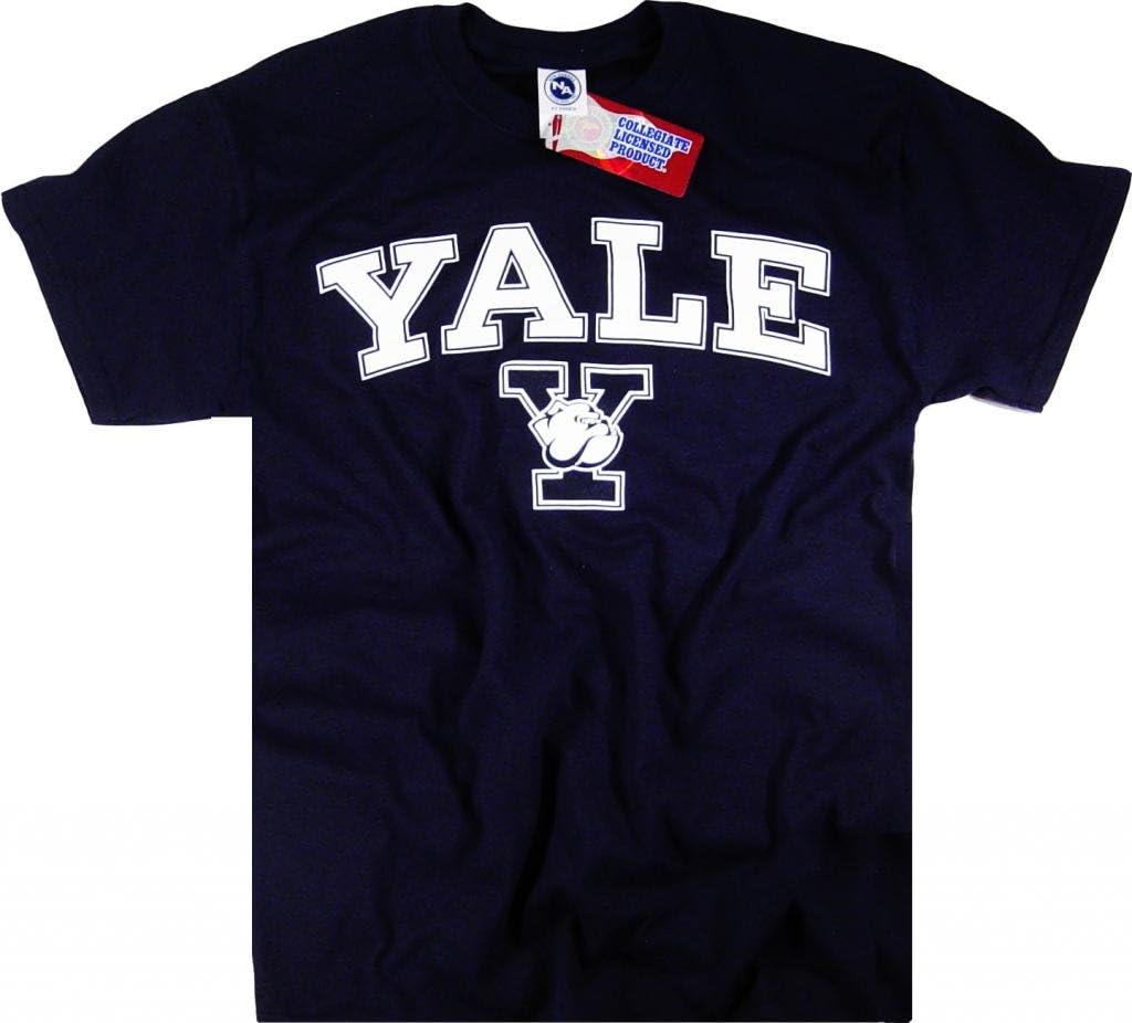 Yale Shirt University T-Shirt Bulldogs Clothing Gear Gifts Womens Mens Apparel