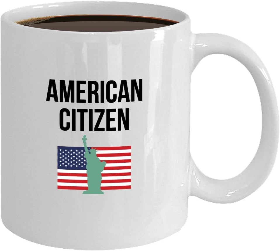 🛒 Crazy Deals American Citizen Flag Coffee & Tea Gift Mug Authentic Crazy Deals American Citizen Flag Coffee & Tea Gift Mug