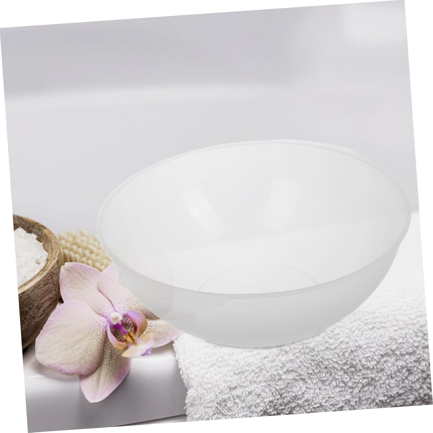 Plastic Wash Basin with Handle, 21cm for Face
