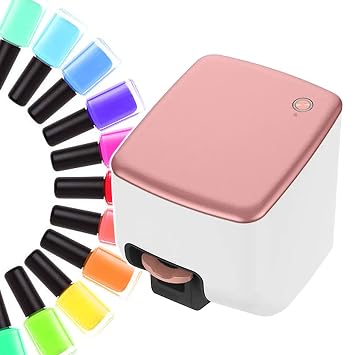 Nail Art Printing Machine Automatic Nail Customized Art Nail Technology Machine Nail Painting Equipment For Home Travel Party