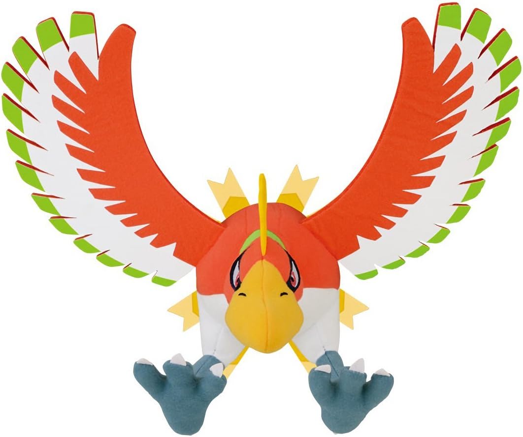 劇場版ポケットモンスター キミにきめた！ でっかい ぬいぐるみ　ホウオウ