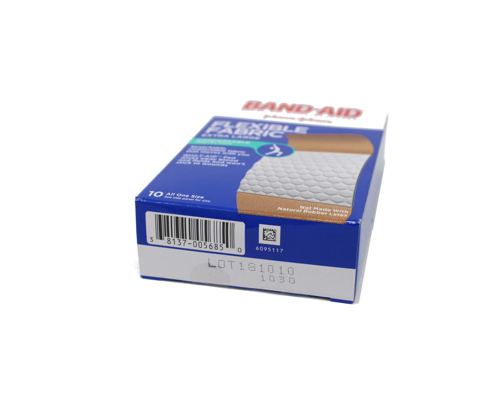 Band-AID Flexible Fabric Bandages, Extra Large 10 ea