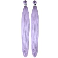 Vista 144 de Cabello trenzado para niños preestirado de 16 pulgadas, color negro, Yaki ez, trenzado para niños, trenzas sin nudos