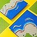 Apostrophe Games Island Building Blocks Base Plates Compatible with All Major Brands - 6 Pack of Beach Plates - 4 Corners & 2 Straight