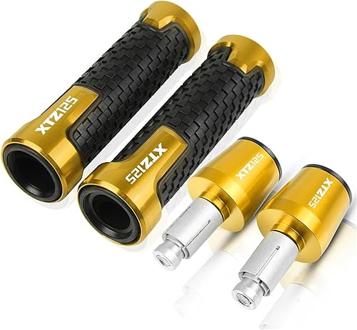 for Y&AMAHA XTZ125 XTZ 125 XTZ-125 2003-2016 2004 2005 2006 2007 2008 Motorcycle Handlebar Hand Grips Handle Bar End Cap Plugs
