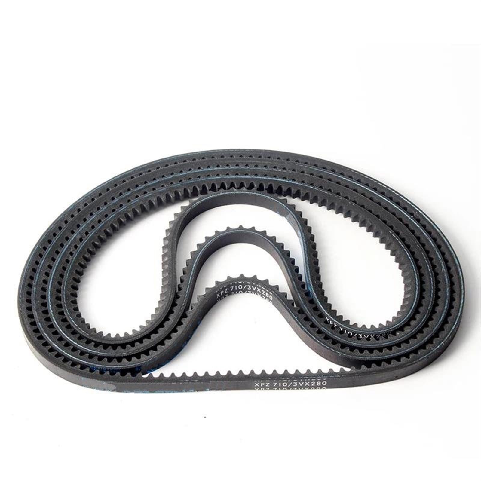 Courroie Trapézoïdale Crantée Type XPZ/3VX - Longueur 850 Mm Lw, Largeur 10 Mm, Hauteur 8 Mm, Pour Transmission Industrielle - 3