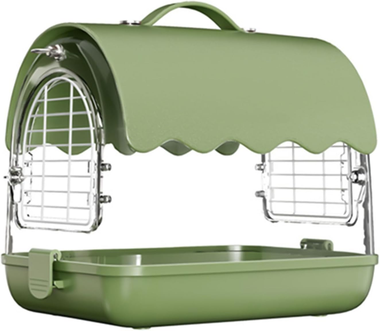 Breeding Travels Bird Carriers Cage Suit Ventilated Acrylic Travels for Outdoor Viewing Comfortable Home Leisures Birdcage