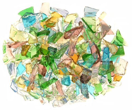 Mixed Colors Stained Glass MiniCobblets 2.5 oz