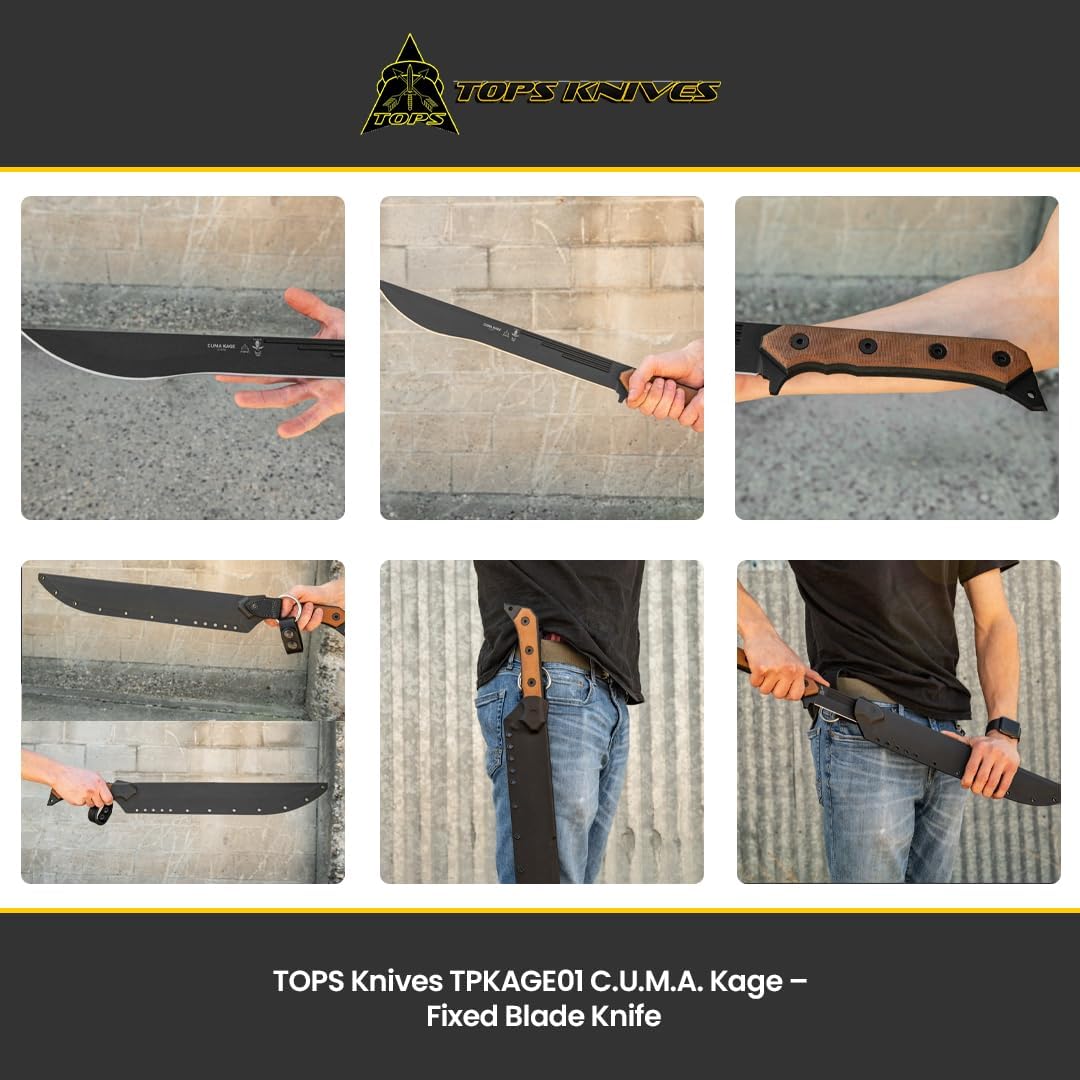Tops Knives TPKAGE01: C.U.M.A. Kage