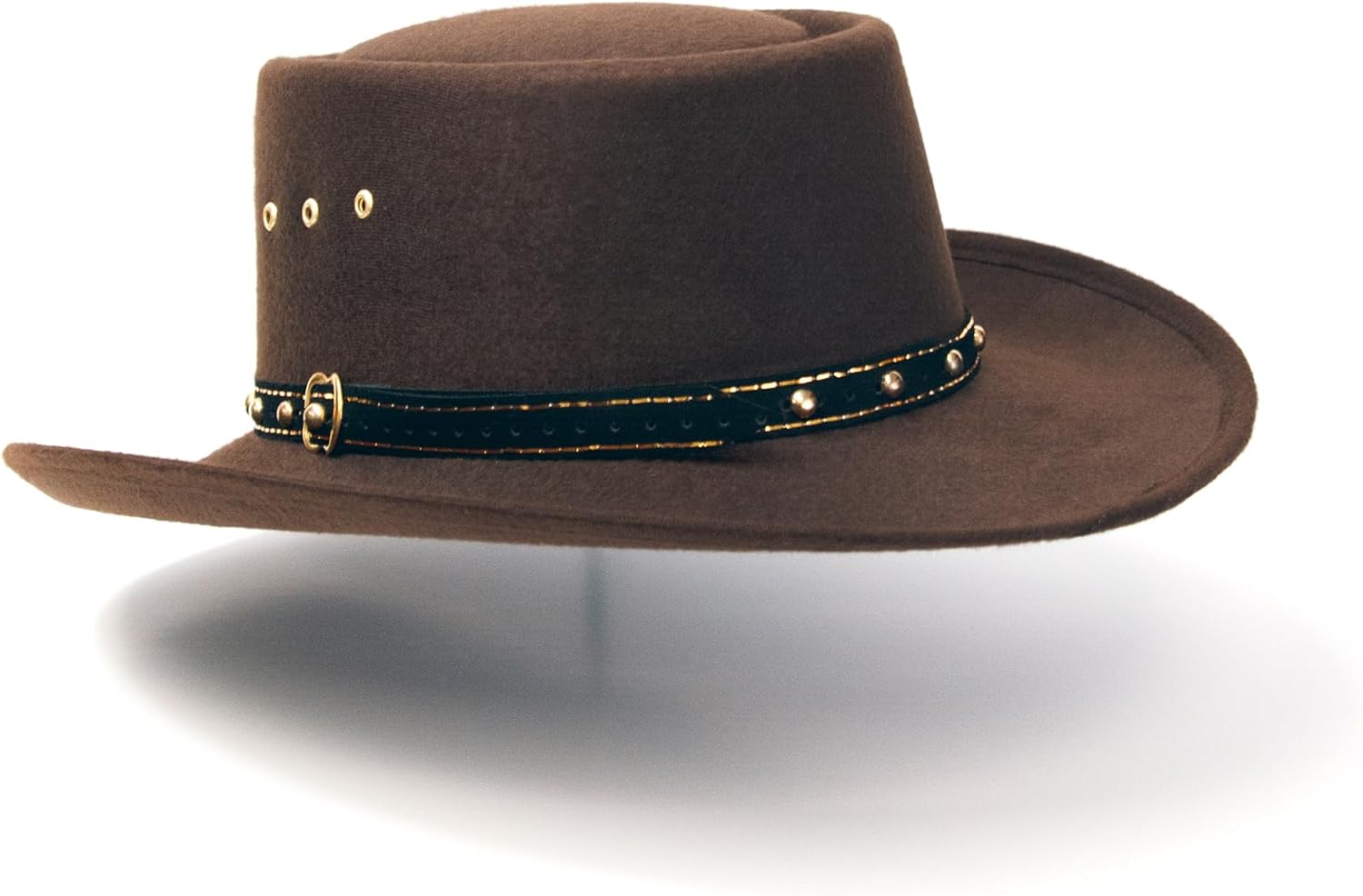 Western Express Faux Felt Gambler Cowboy Hat | Classic Cowboy & Cowgirl Hats for Kid's