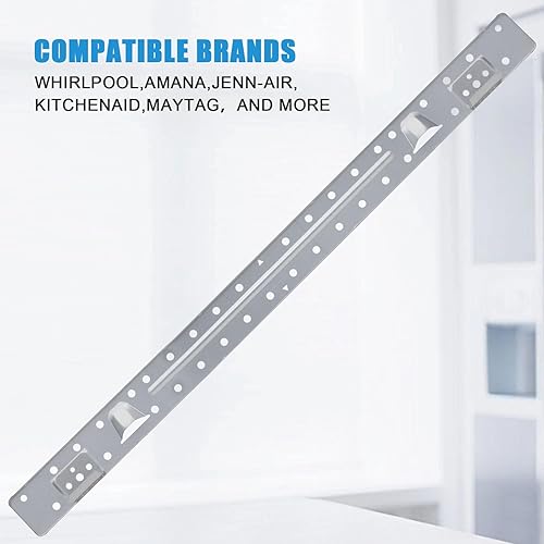 Miniatura 4 de W11025649 Soporte de montaje para microondas compatible con Whirlpool Maytag Placa de montaje en pared para microondas Reemplazar 4545957,