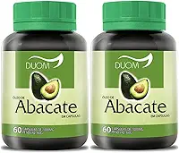 Óleo de Abacate 60cps 1000mg Duom | Kit 2 Frascos