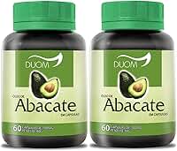 Óleo de Abacate 60cps 1000mg Duom | Kit 2 Frascos