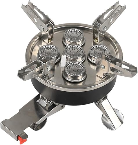 Miniatura 6 de Durability Multipurpose Five Burners Camp Stove Outdoor Backpacking For Cooking And Boiling Water Folded