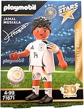 PLAYMOBIL DFB Stars Player Figures to Choose From - Limited Edition for Euro 2024 (71671 - Jamal Musiala)