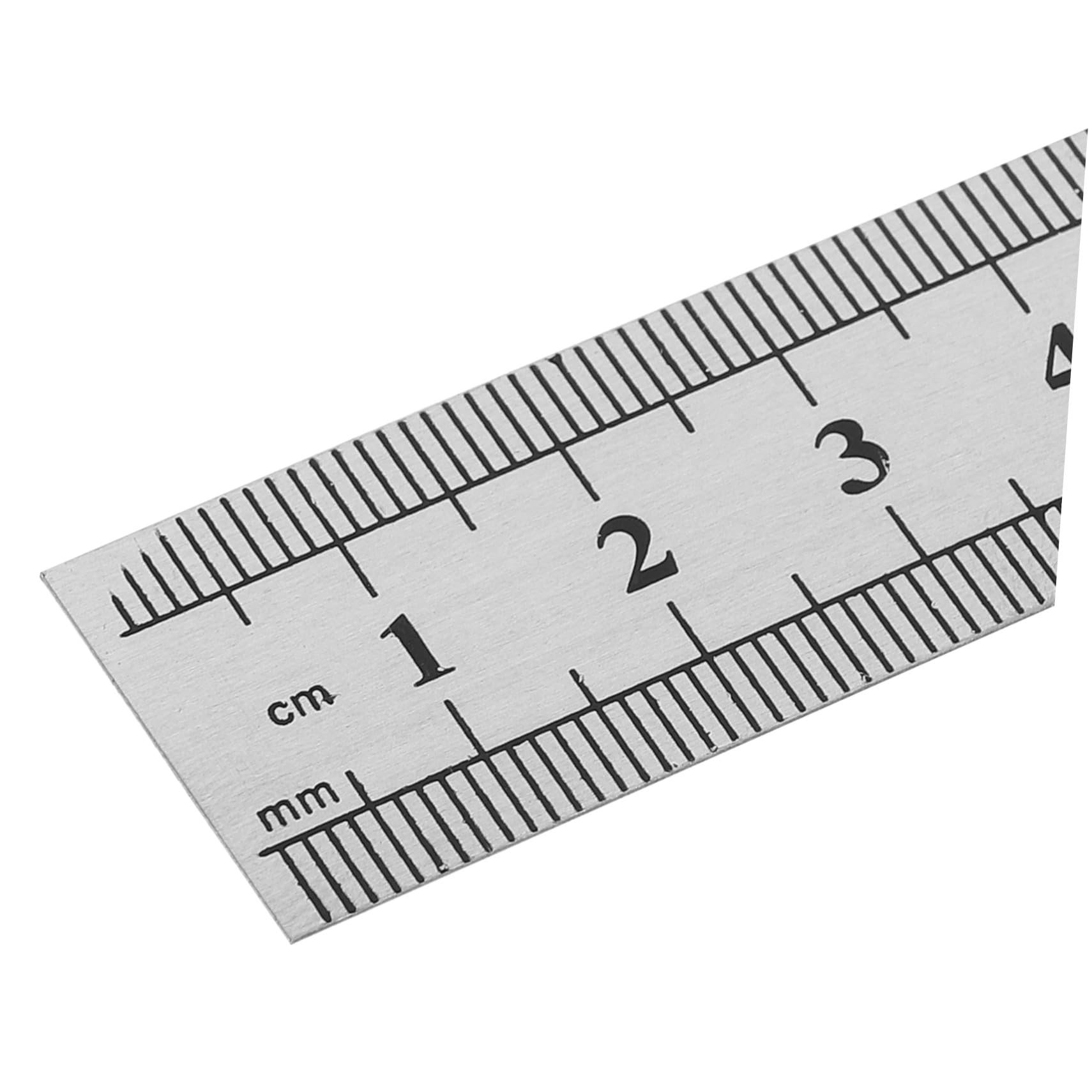 WOONEKY 30 Pièces Lot de Règles Acier Inox Double Échelle et Règle Rigide Précision pour Lutherie Dessin Menuiserie Outil de Mesure Polyvalent