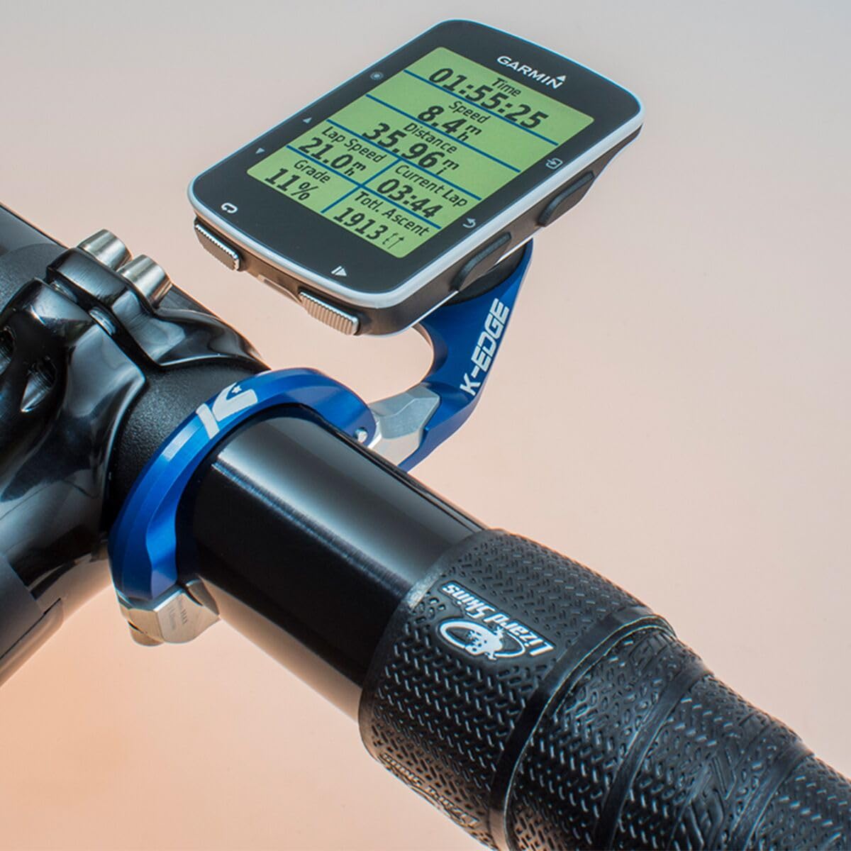 ケーエッジ(K-EDGE) GARMIN RACE マウント 31.8mm 343730003 レッド 31.8mm
