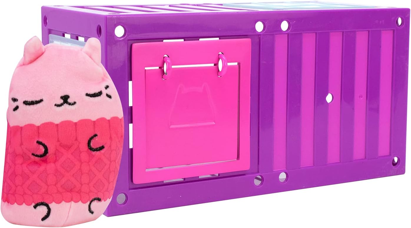 Cat Condo - with Excusive Cat Cozy Kitty! Great Gift for Kids, Boys, & Girls! Collect as Desk Pets, Fidget Toys, or Sensory Toys.