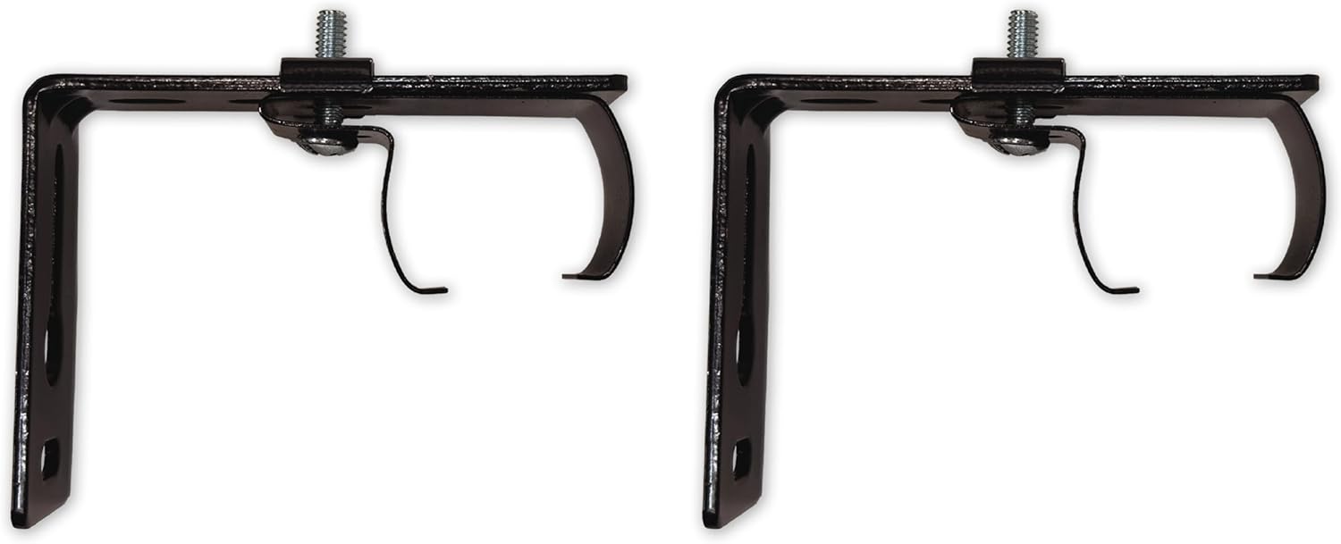 A&F Rod Decor - Alloy Cordless Traverse Rod 48-86 inch - Cocoa