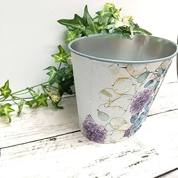 デコパージュ　リメイク缶&鉢のお得セット　イエローグレージュGarden デコパージュ リメイク缶&鉢のお得セット イエローグレージュGarden