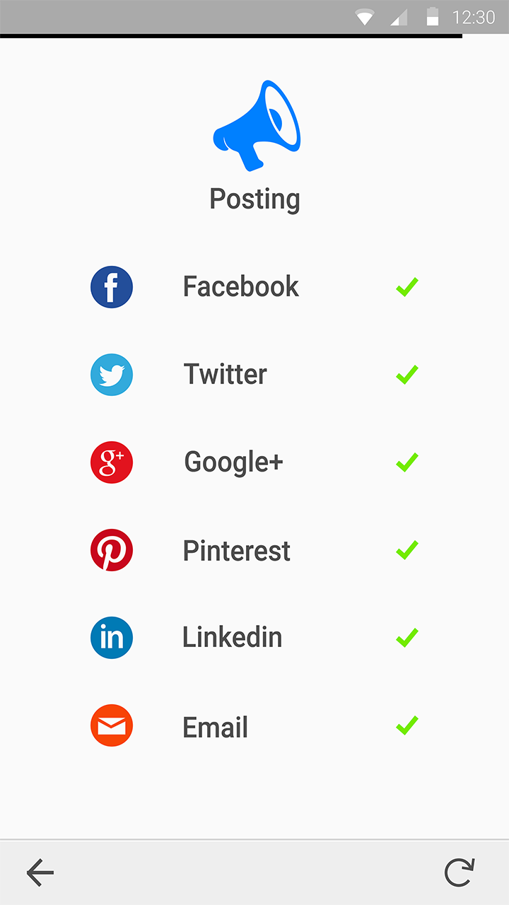 Everypost for Twitter, Facebook & Google+-App im Amazon Appstore