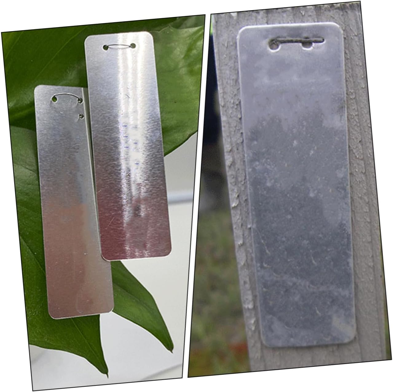 Yardwe 150pcs Aluminum Plant Labels Garden Markers for Outdoor Use Lightweight Tags for Plant Identification Sturdy Metal Signs for Nurseries and Flower Shops