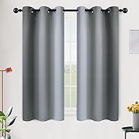 Vista 19 de SimpleHome Ombre Room Darkening Curtains 96 inches Length for Bedroom,Grommet Gradient Light Blocking Beige Gradient Window Curtains for Living