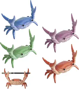 Desk Crab Pen Holder, Creative Crab Pen Holder, 4-Pack