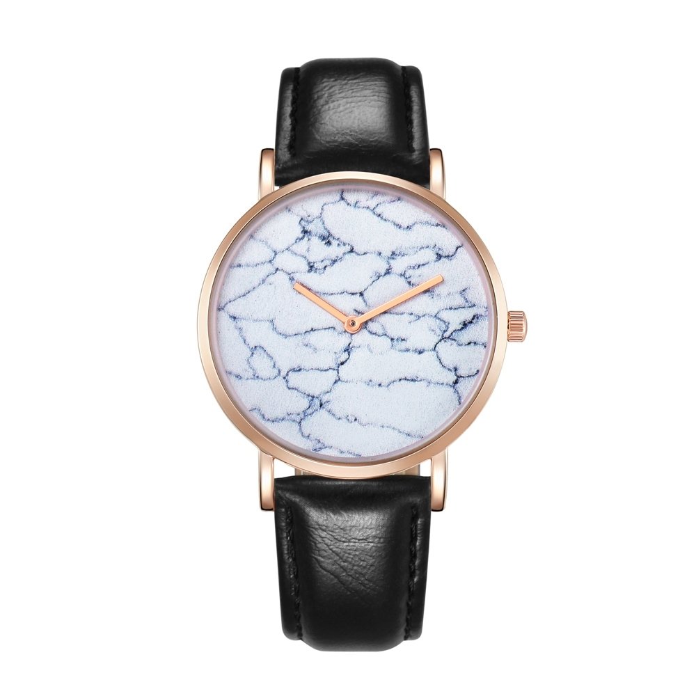 Montre homme cadran ambre LULI pour lire l'heure avec style