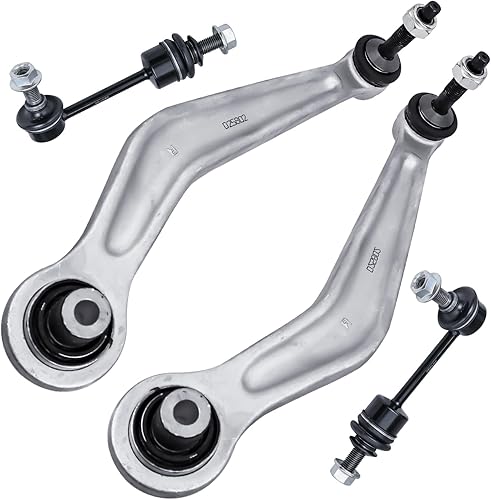 Miniatura 145 de Detroit Axle - Kit de brazos de control frontal RWD para Chrysler 300 Dodge Challenger Charger Magnum, 2 brazos de control superiores 2 rótulas