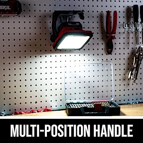 Miniatura 5 de SKIL PWR CORE 12 - Luz de inundación de 12 V, solo herramienta, batería y cargador no incluidos, LH5533-00, rojo