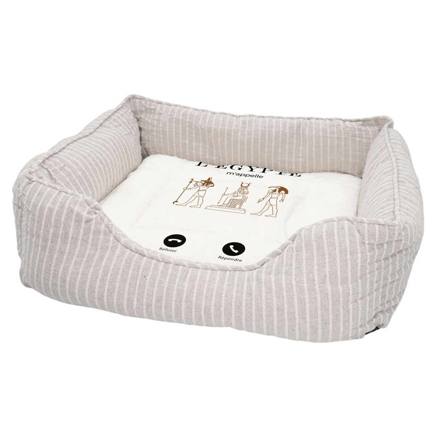 Panier pour chat et chien base antidérapante contre les glissades au sol