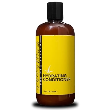 The Hair Diagram - Ashley Marie Hydrating Conditioner - Natural Nourishing Ingredients - Lemon Myrtle Scent - Strengthening Conditioner Enriched with Aloe - Color Safe - Paraben & Sulfate Free - 12oz